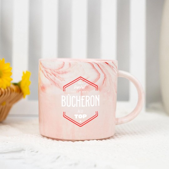 Bûcheron parfait et au top Marble Mugs