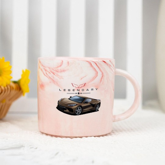 Bronze American Supercar Marble Mugs