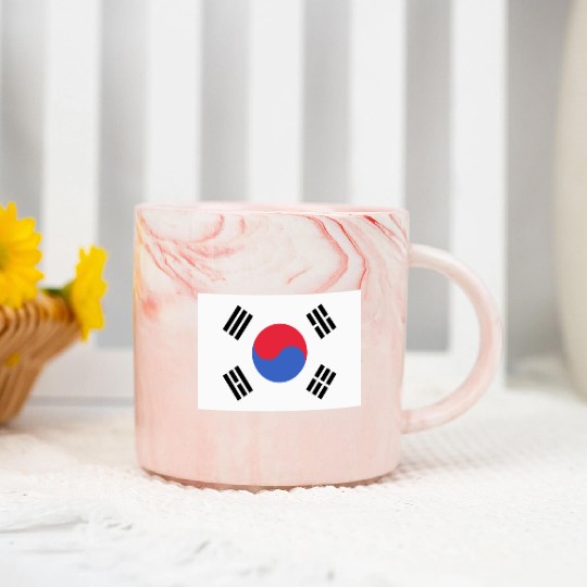 korean flag gddcd5e2e9 1280 Marble Mugs