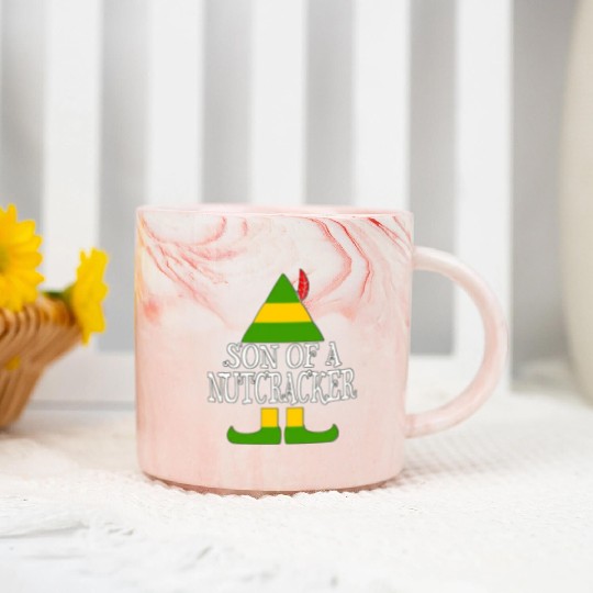 Son of a nutcracker Marble Mugs