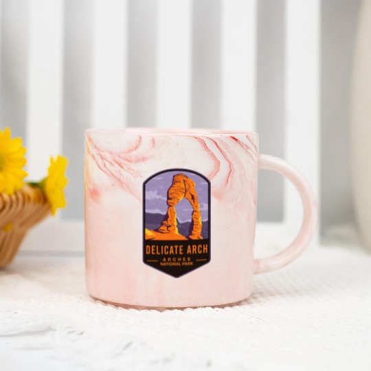 Delicate Arch Arches National Park Marble Mugs