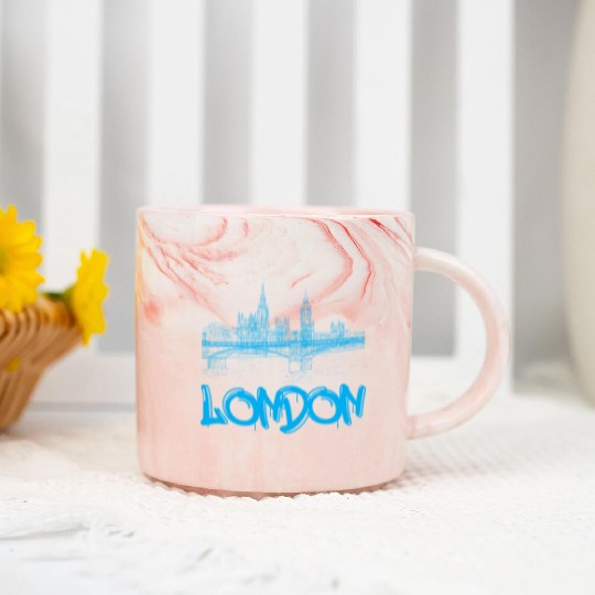London Marble Mugs
