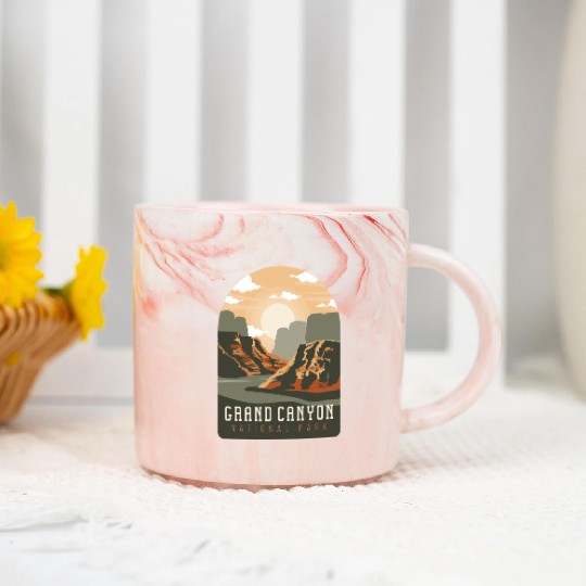 Grand Canyon National Park Grand Canyon National P Marble Mugs