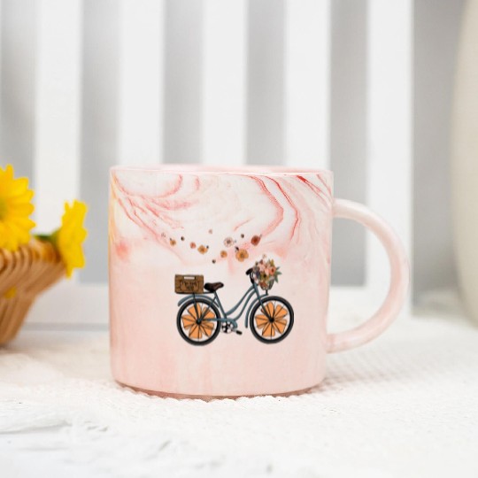 Free your mind sublimation Marble Mugs