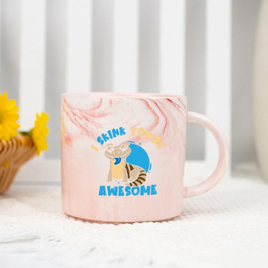 Herpetology Skink Lizard Wildlife Reptile Marble Mugs