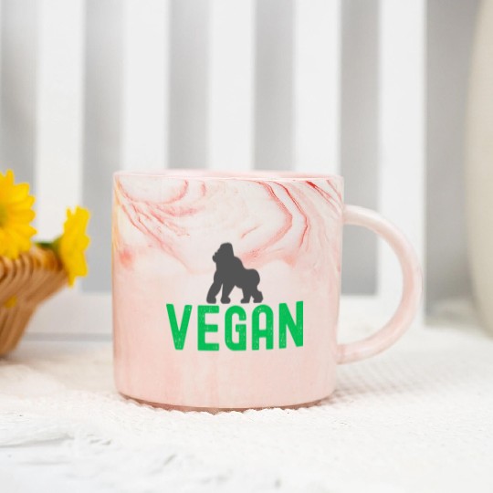 VEGAN Gorilla Marble Mugs