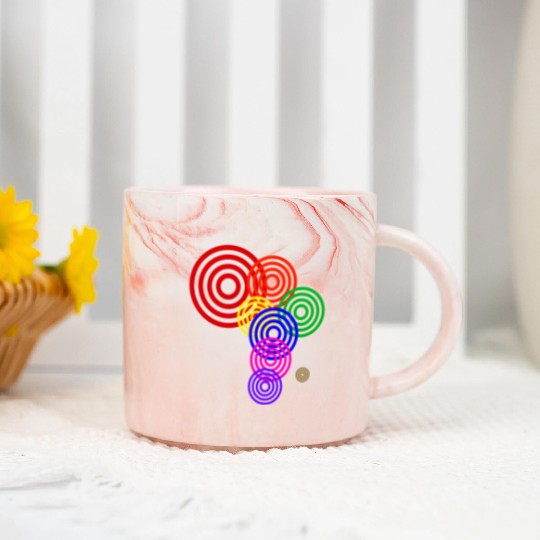 African vibe v1 Marble Mugs