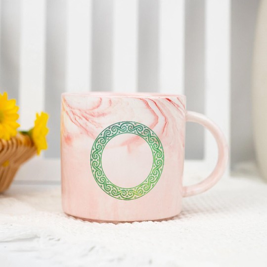 Celtic Knot Marble Mugs