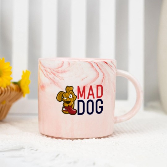 Mad Dog Marble Mugs