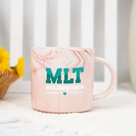 Lab Tech MLT Medical Laboratory Technician Science Marble Mugs