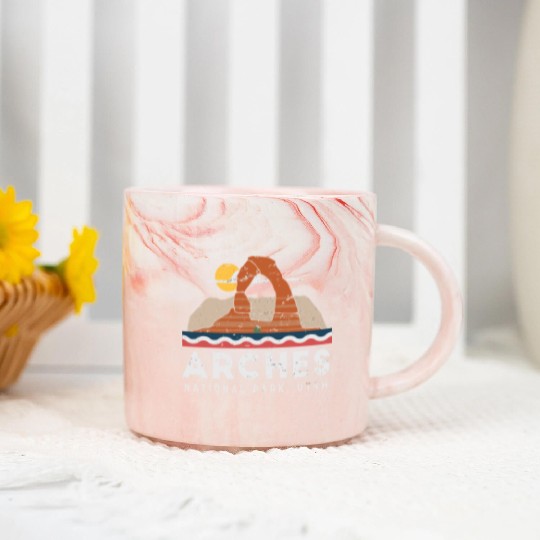 Arches National Park T Marble Mugs