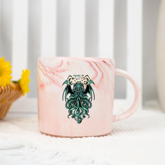 cthulhuc octopus Marble Mugs