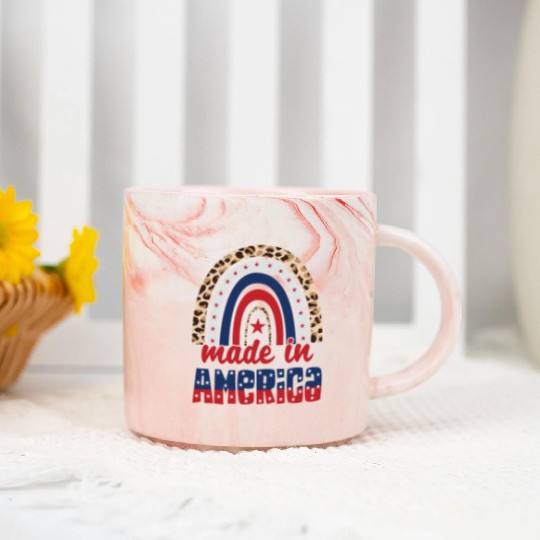 Made In America Marble Mugs