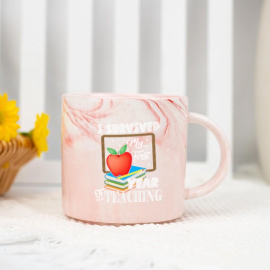 I Survived My First Year Of Teaching Marble Mugs Back