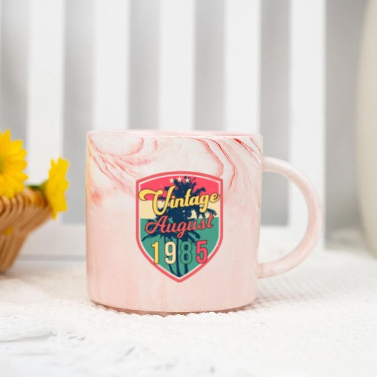 August 1985 Gift Idea Marble Mugs