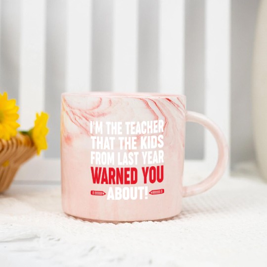 Last Year Teacher Appreciation Gifts Marble Mugs