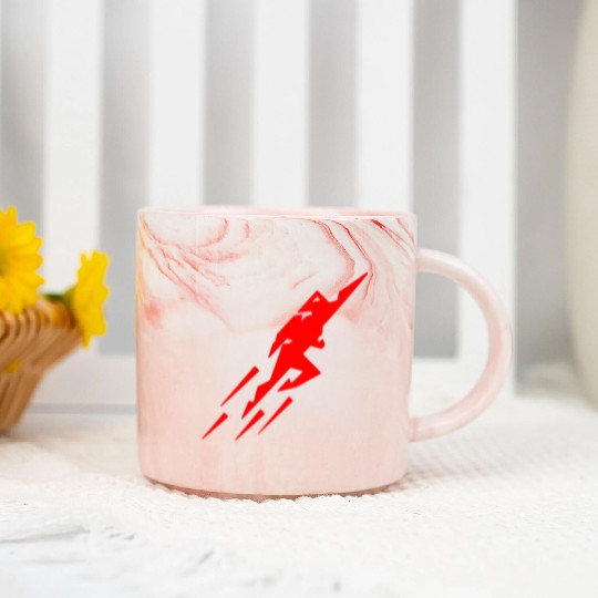 Rocket Man Marble Mugs