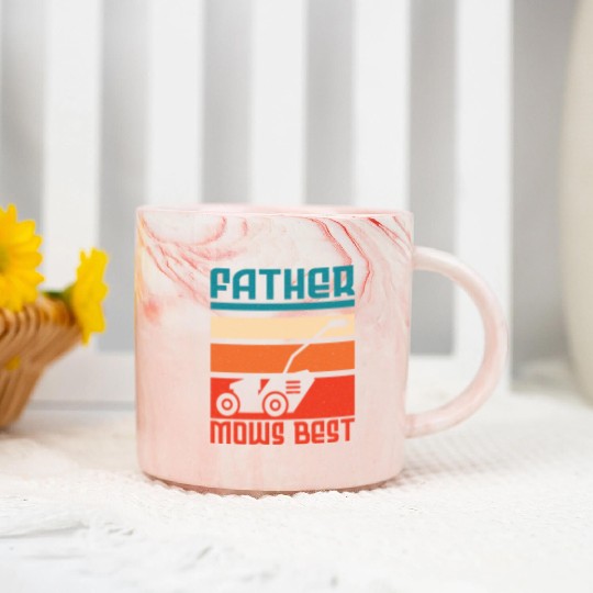 Gardening Plants Gardener lawn mowing Leaf Blower Marble Mugs