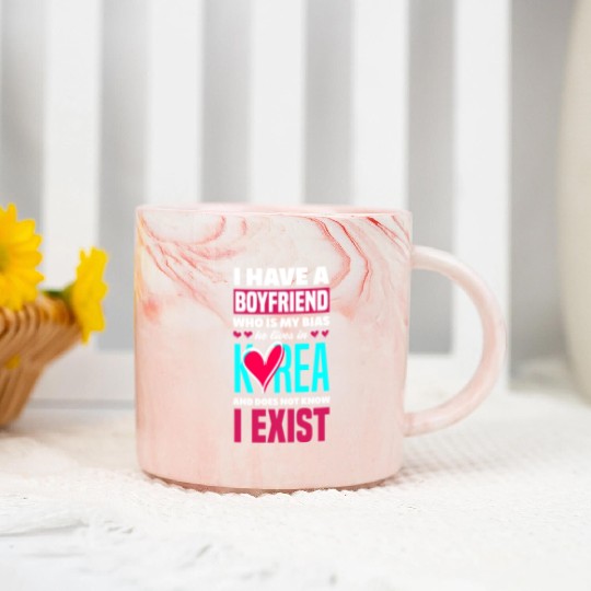 K-Pop K-Drama Korean Pop Music Marble Mugs