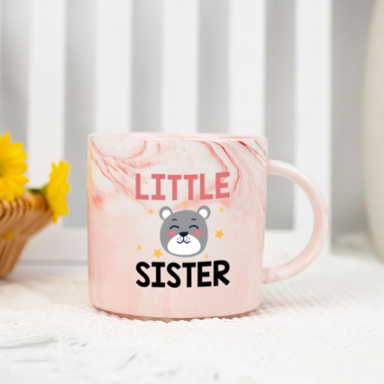 Little Sister Marble Mugs