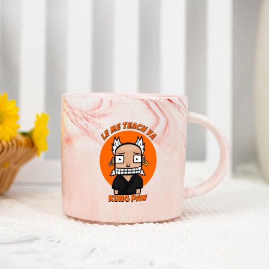 Let me Teach you kung fu Marble Mugs