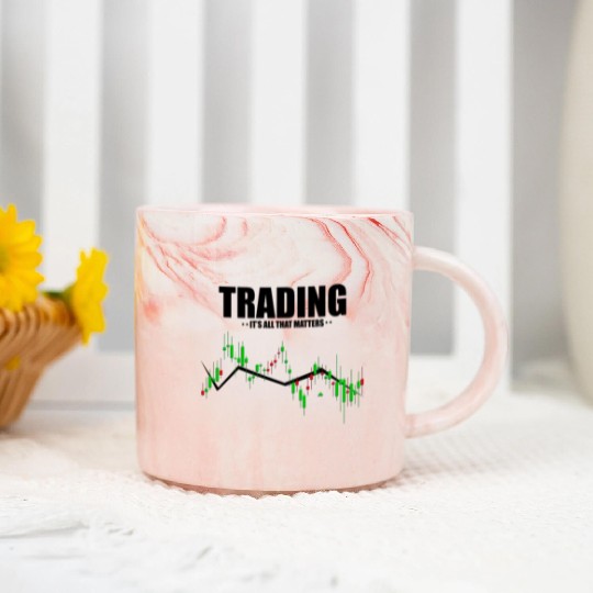 Hilarious Traders Appreciation Investors Graphic Marble Mugs