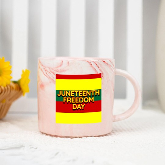 UNITED (JUNETEENTH) Marble Mugs