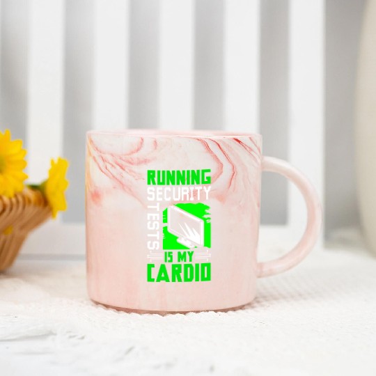 Cyber Security Tests Marble Mugs