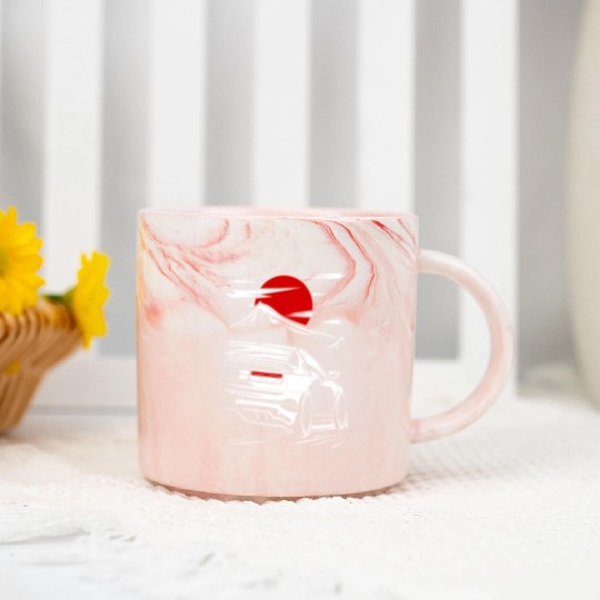 300ZX JDM Car Marble Mugs