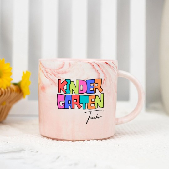 Kindergarten Teacher Marble Mugs