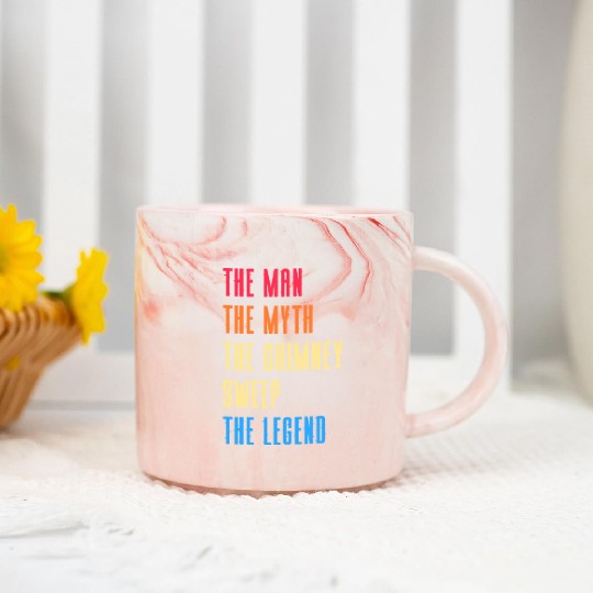 Profession Fireplace Chimney Sweep Marble Mugs