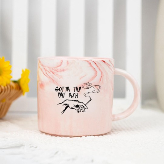 Gotta Tap Dat Ash 3 Marble Mugs