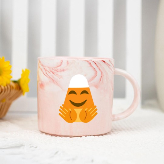Hug Hugging Candy Corn Halloween Costume Marble Mugs
