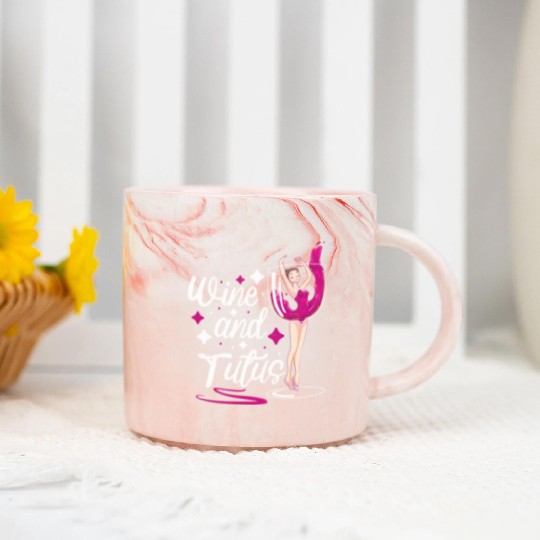 Ballet Ballerina Dance Dancer Dancing Ballet Gift Marble Mugs
