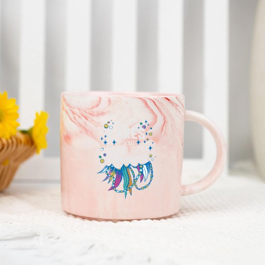 Nobody Cares About Mardi Gras Work Harder - Motiva Marble Mugs