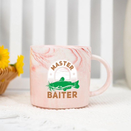 Master Baiter - Wels Catfish Hunter Marble Mugs