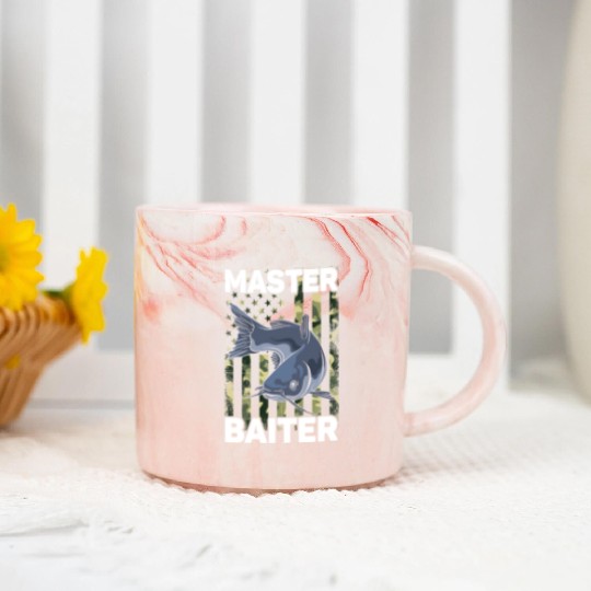 Master Baiter - Wels Catfish Hunter Marble Mugs