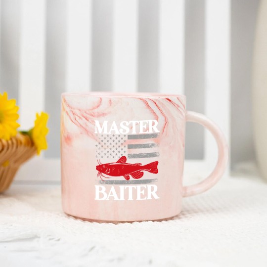 Master Baiter - Wels Catfish Hunter Marble Mugs