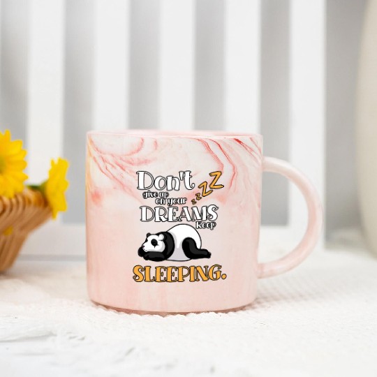 Sleep Lovers Napping Kawaii Panda Bear Gift Don t Marble Mugs