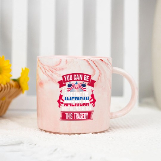 Patriot Day 9 11 American Spirit Marble Mugs