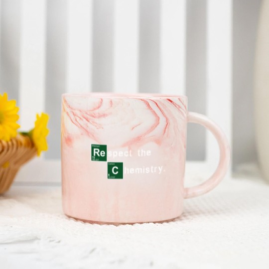 Respect the Chemistry Breaking Bad Marble Mugs