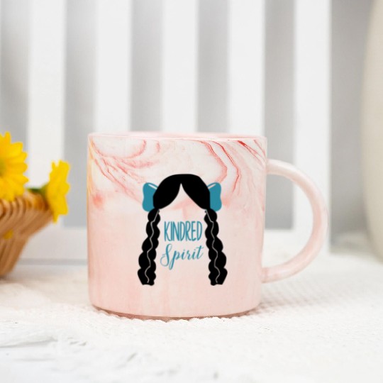 Anne Of Green Gables, Diana Kindred Marble Mugs