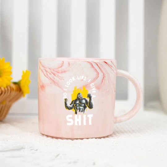 Gorilla Training Wilderness Marble Mugs