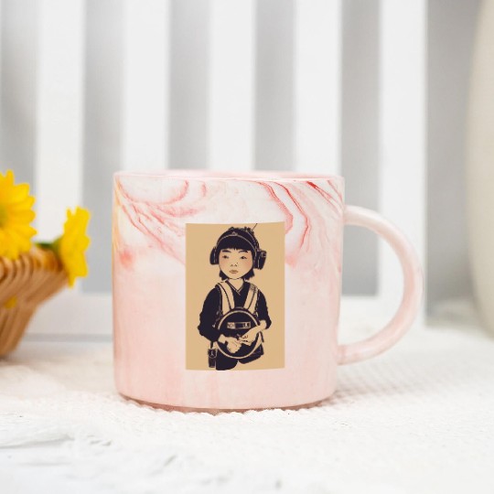 Cyberpunk beats Marble Mugs