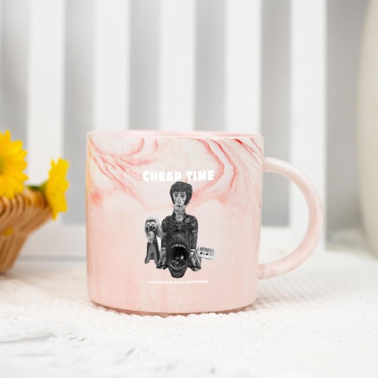 Cheap Time Pop Punk Marble Mugs