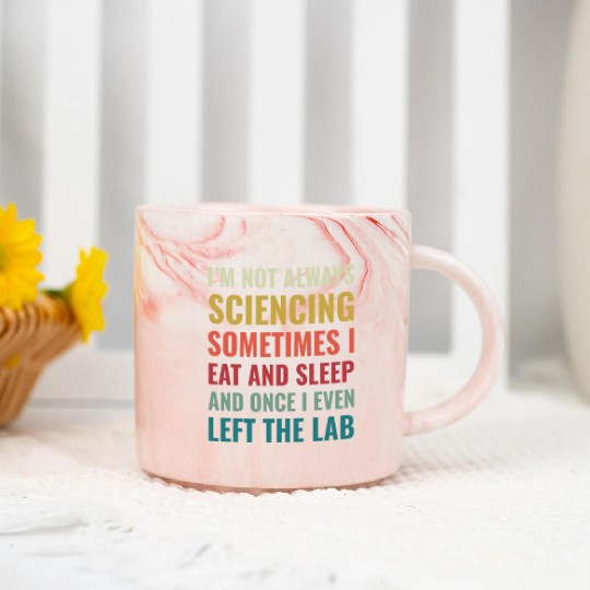 Science Chemist Funny Scientist Laboratory Marble Mugs
