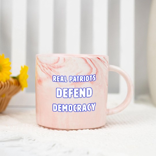 DEMOCRACY 3 Marble Mugs