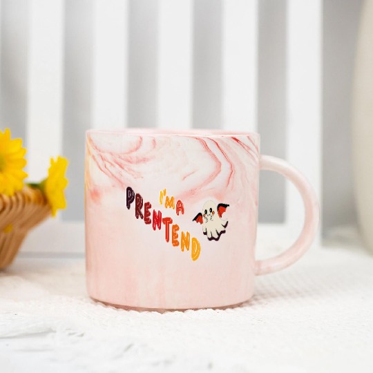 Marble Mugs petend i'm a vampire ,Marble Mugs halloween,horro