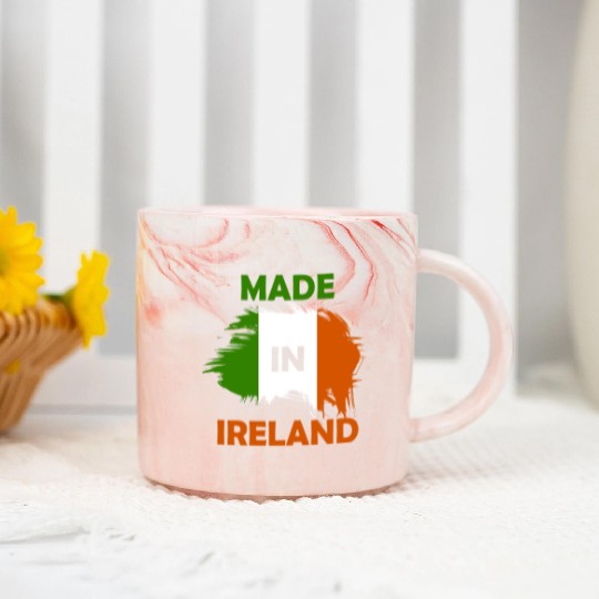 made in ireland scratch Marble Mugs