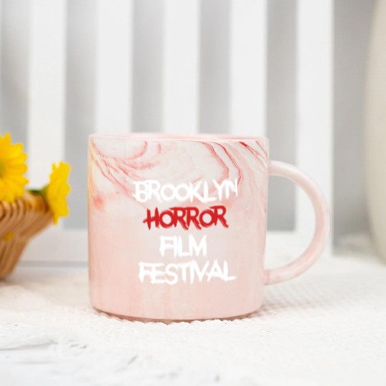 Brooklyn Horror Film Festival Black Marble Mugs